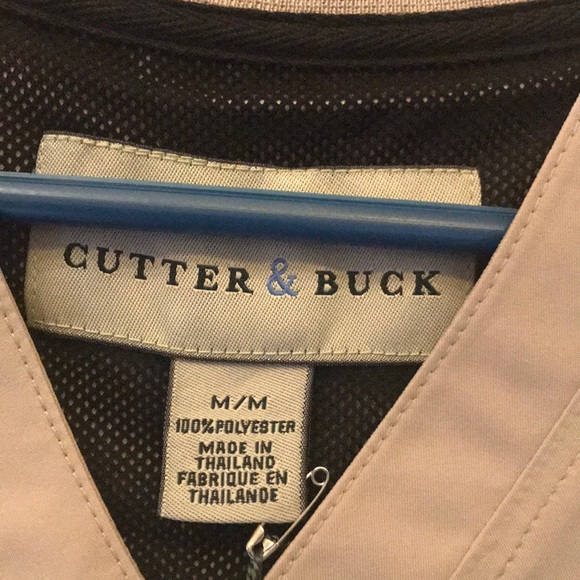 Cutter and Buck V Neck  windbreaker Stewart Vest - Picture 3 of 8